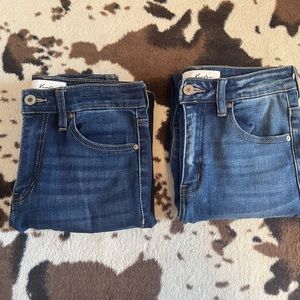 Two Pair of KanCan Skinny Jeans